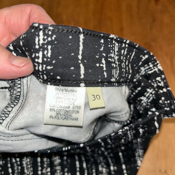 Rag & Bone Legging, Barcode (black/white) Size 30 Ladies - Picture 8 of 10